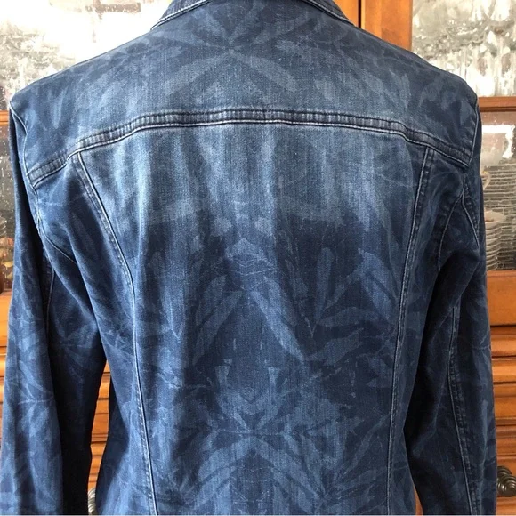EUC Joseph Ribkoff leaf print jacket - Picture 6 of 8